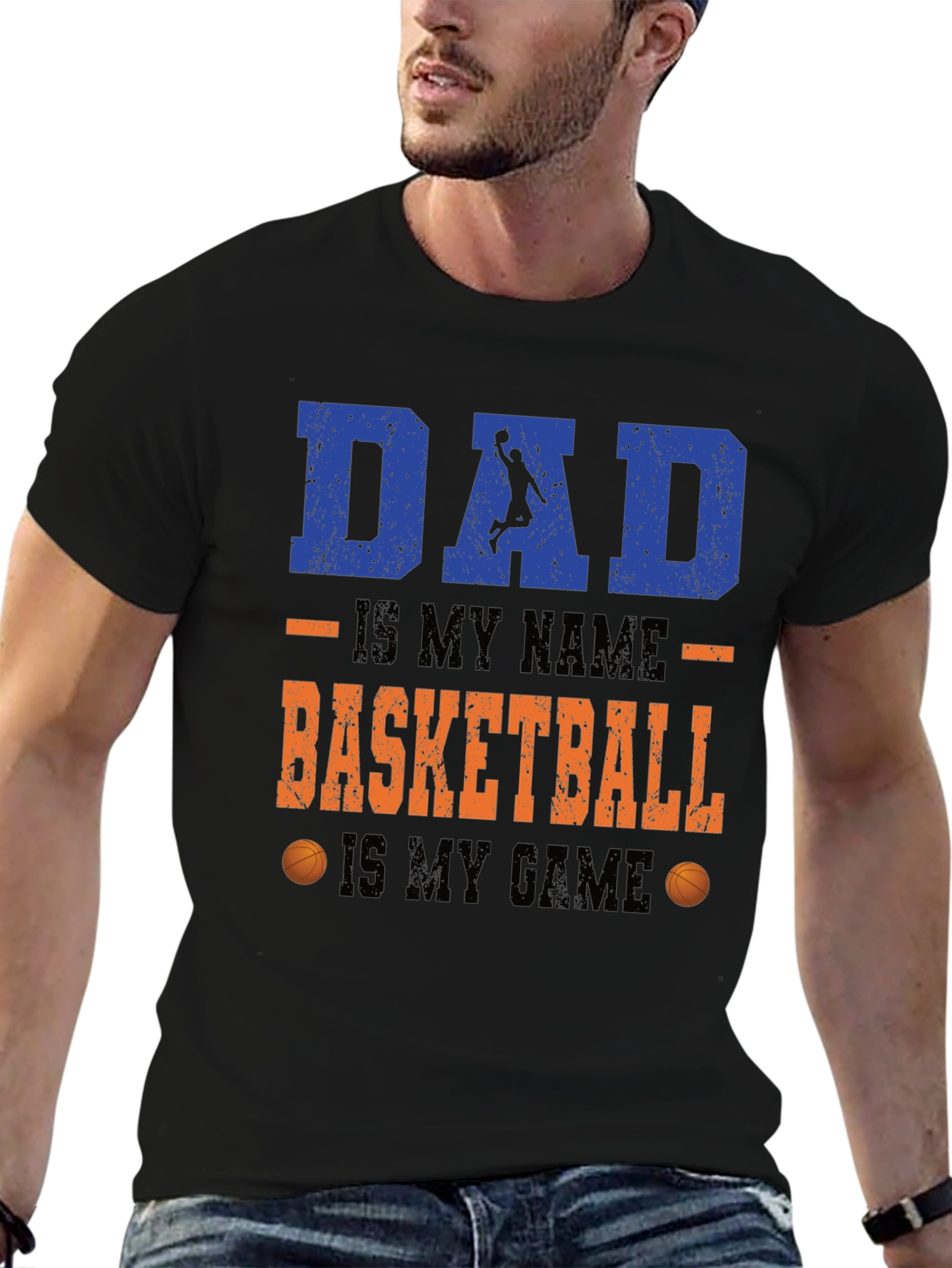 Dad Basketball Game T-Shirt