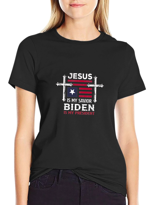 Jesus is my Savior Biden is my President T-Shirt