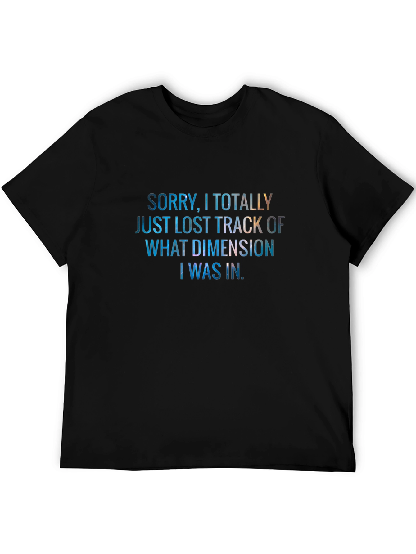 Lost Dimension Black T-Shirt