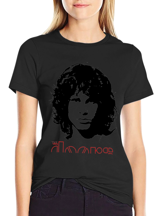 The Doors Graphic Print Black T-Shirt