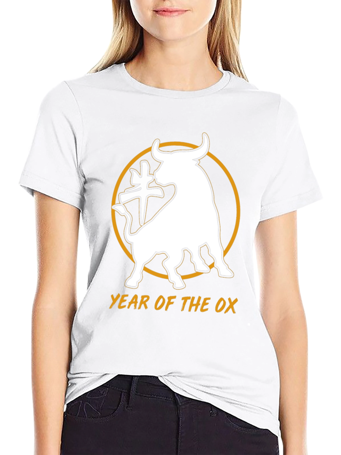 Year of the Ox Black Graphic Tee