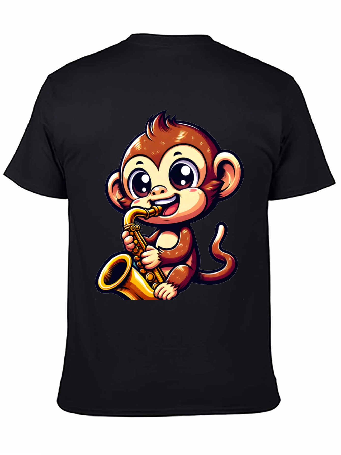 Monkey Saxophone T-Shirt