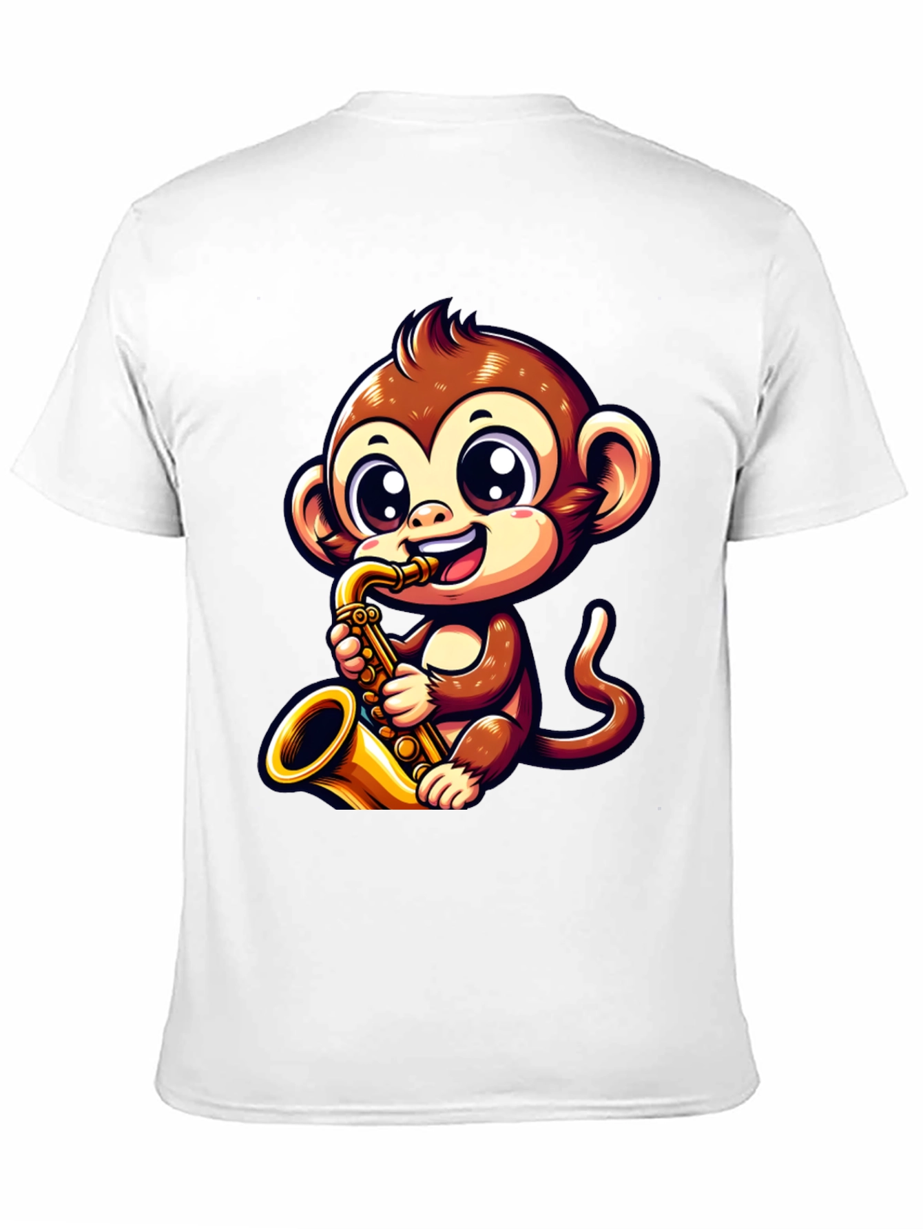 Monkey Saxophone T-Shirt