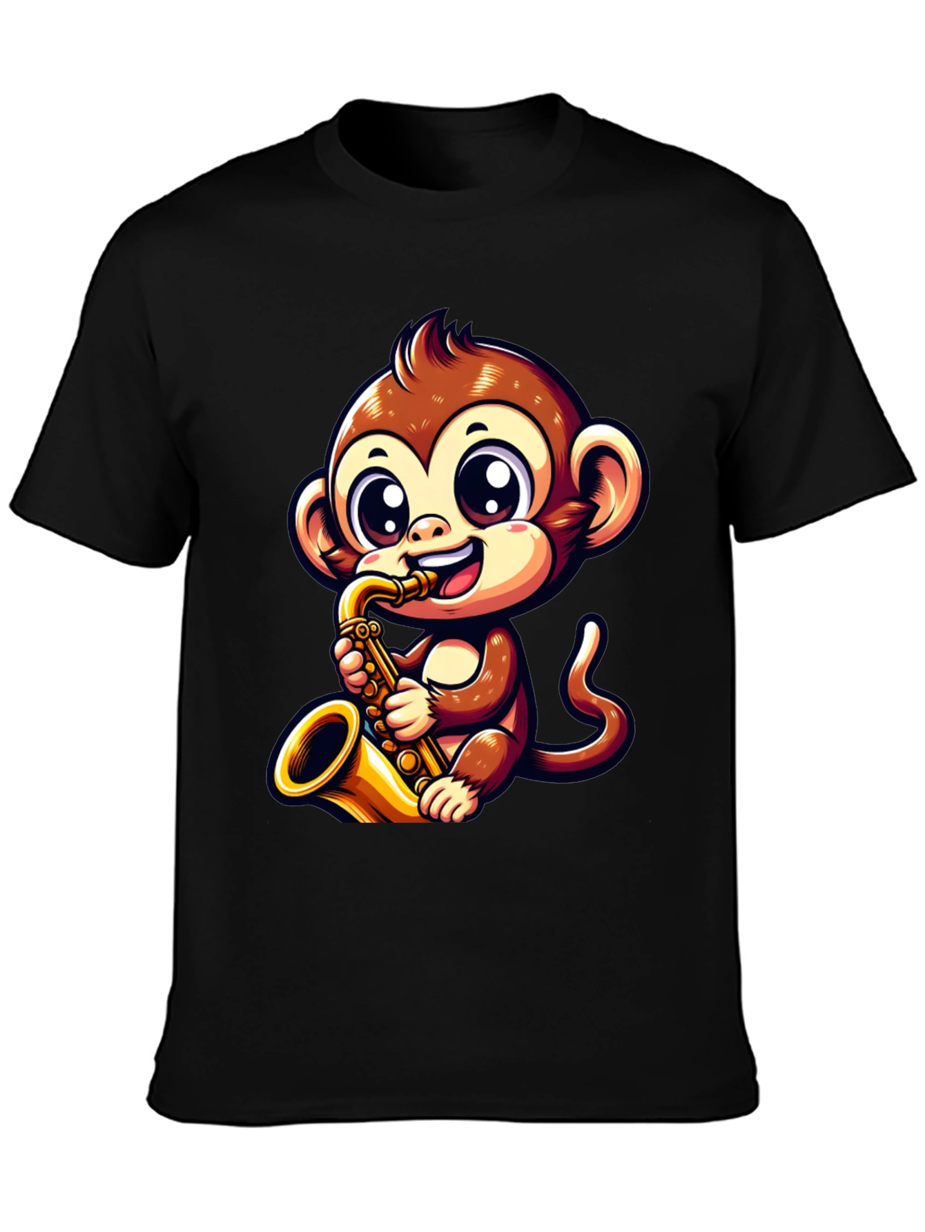Monkey Saxophone T-Shirt