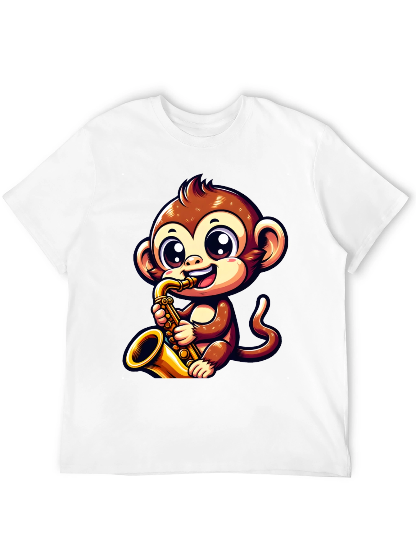 Monkey Saxophone T-Shirt