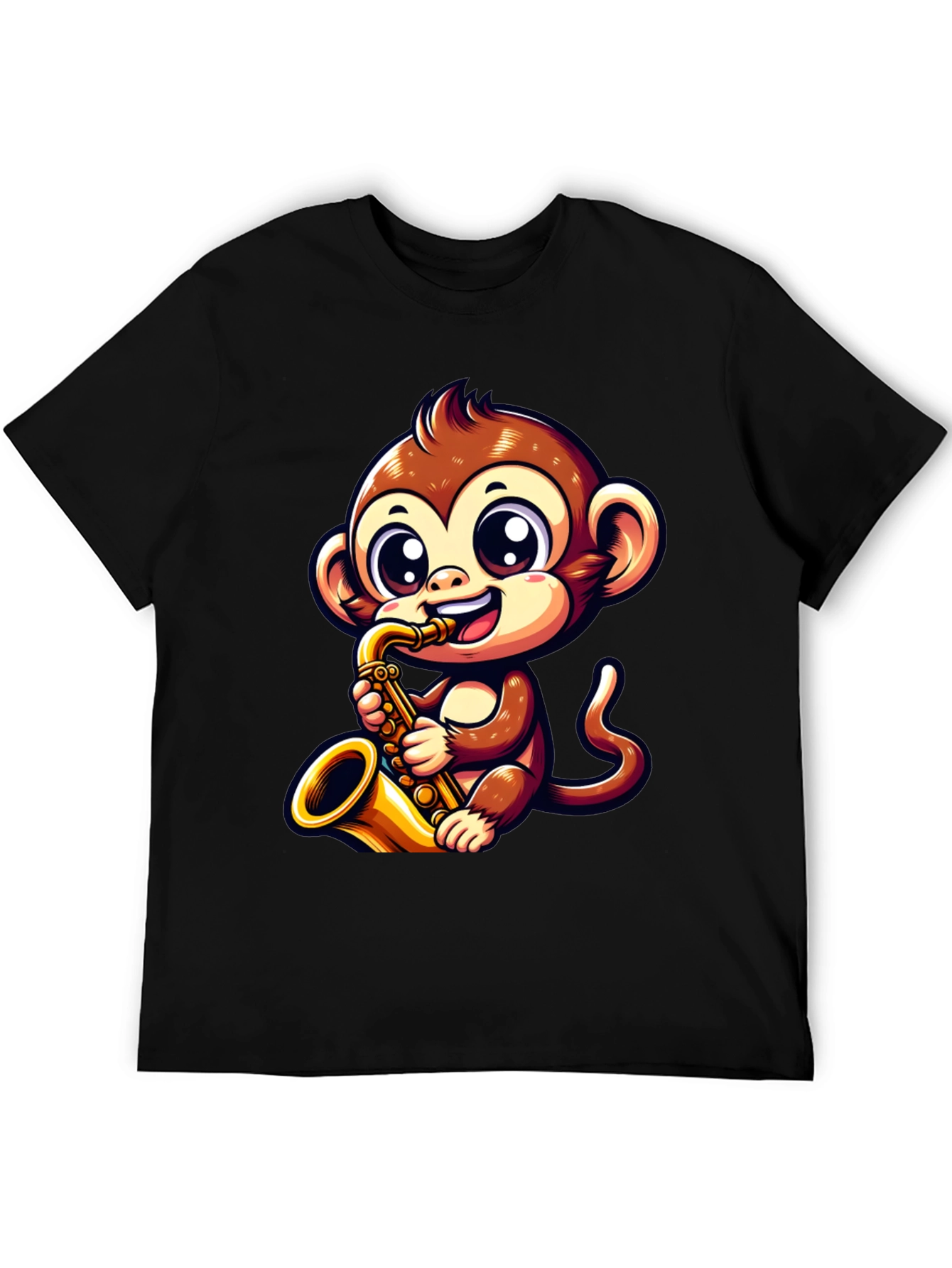 Monkey Saxophone T-Shirt