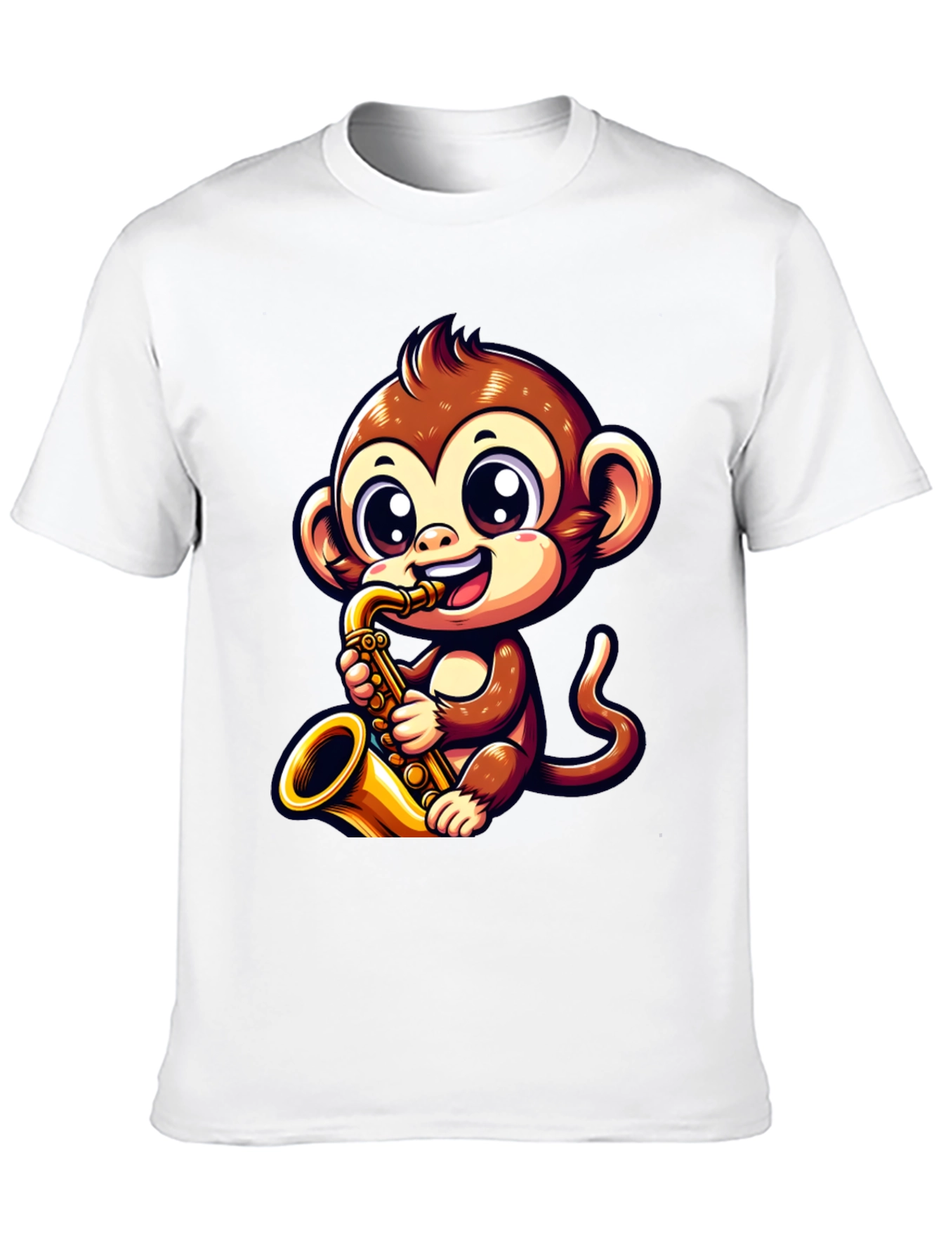 Monkey Saxophone T-Shirt