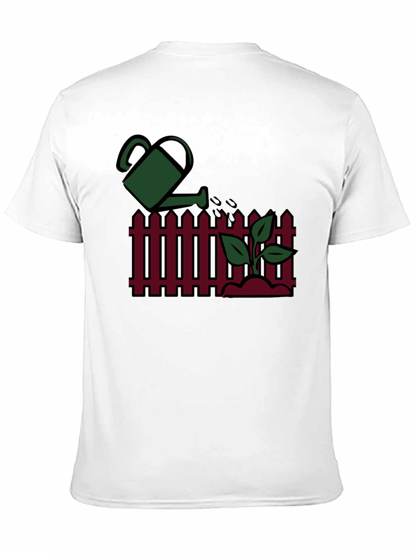 Gardening Graphic Tee - Black Cotton Shirt