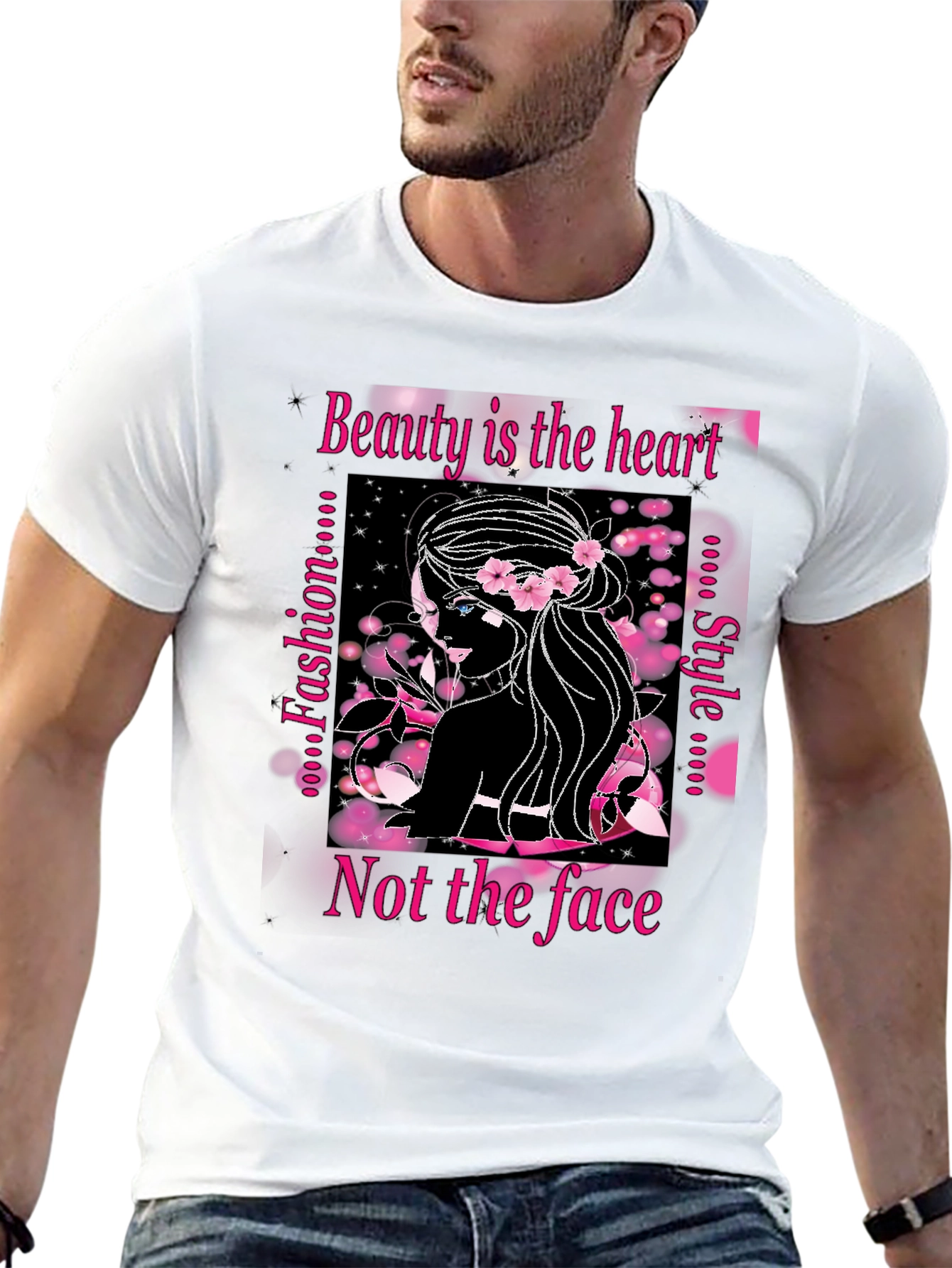 Beauty is the Heart Graphic Tee