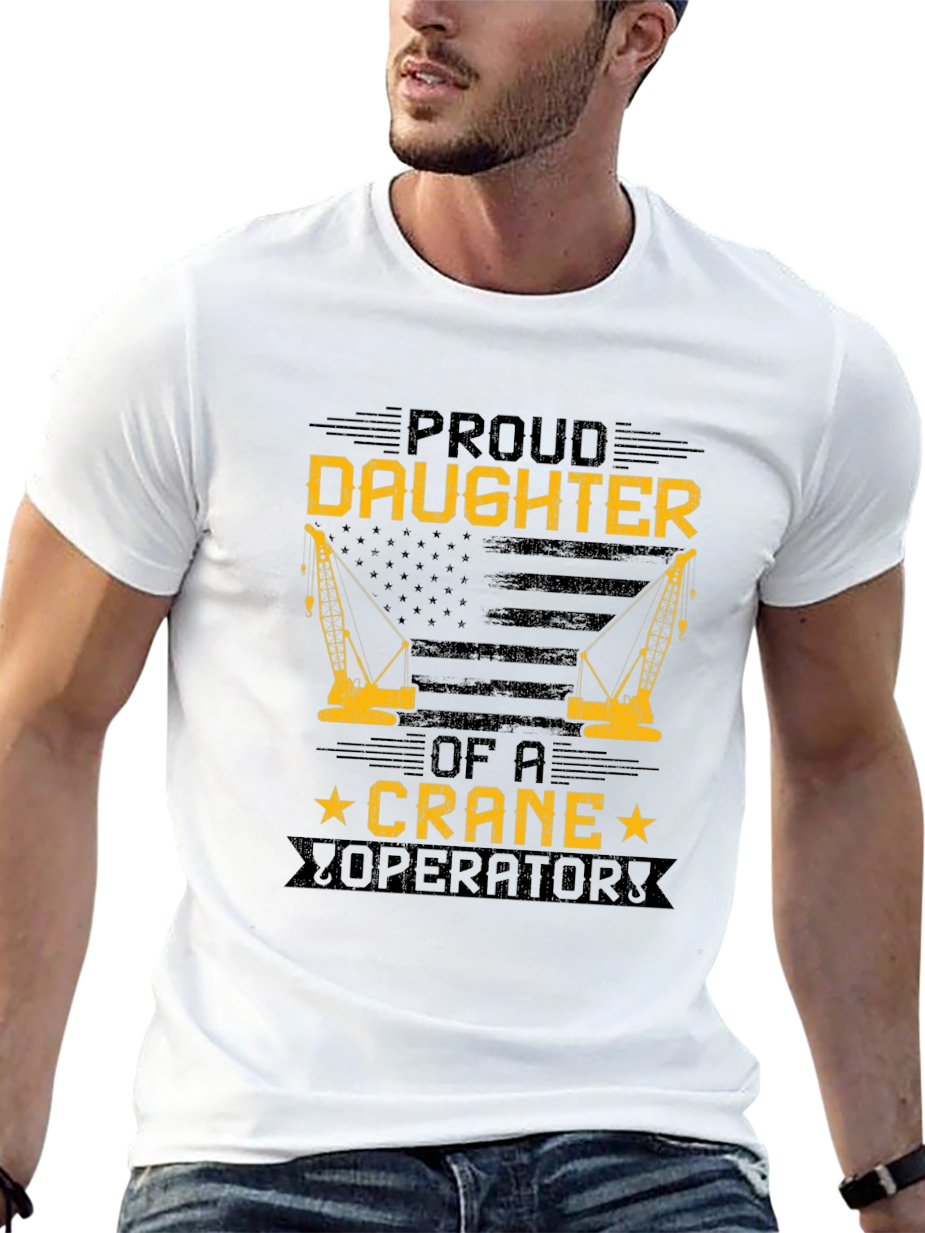 Proud Daughter of a Crane Operator T-Shirt