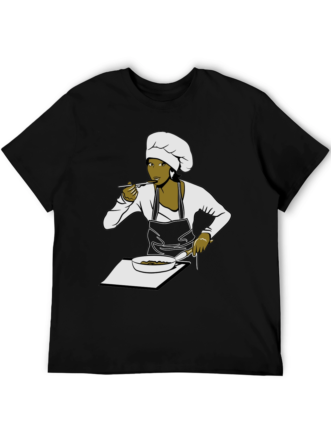 Chef Graphic T-Shirt - Unisex Cook Design Tee