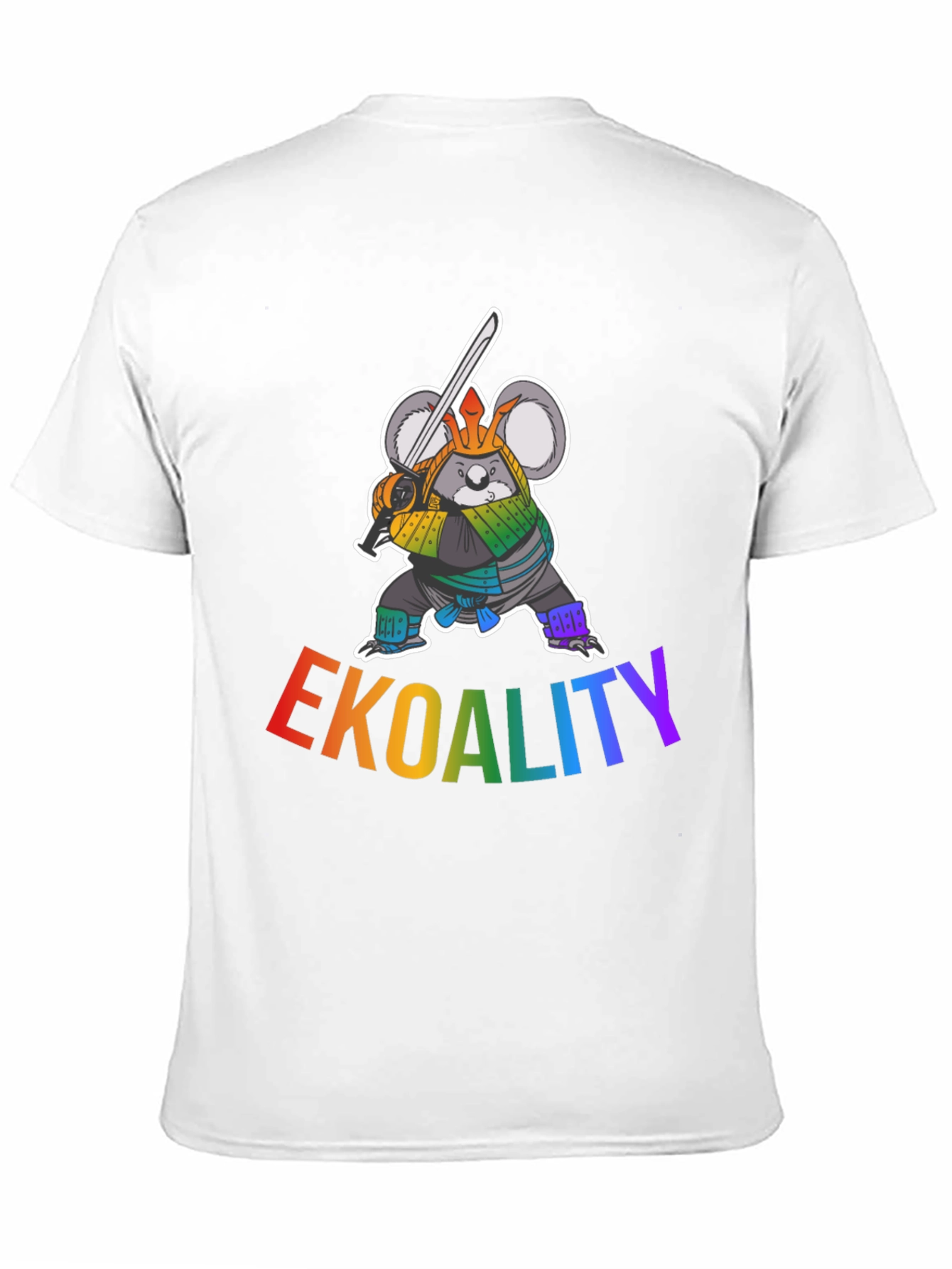 EKOALITY T-Shirt Samurai Koala LGBT Pride