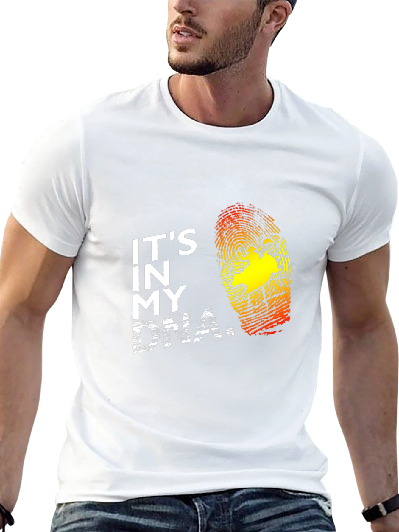 Its In My DNA Rodeo Bull Riding T-Shirt