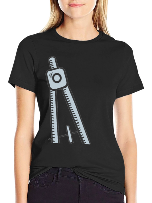 Architect Compass Graphic Tee - Cool Design T-Shirt