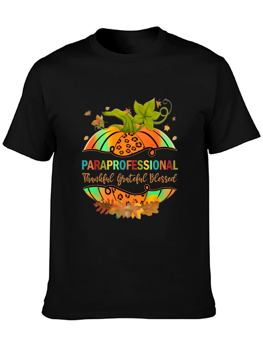Paraprofessional Fall Pumpkin T-Shirt