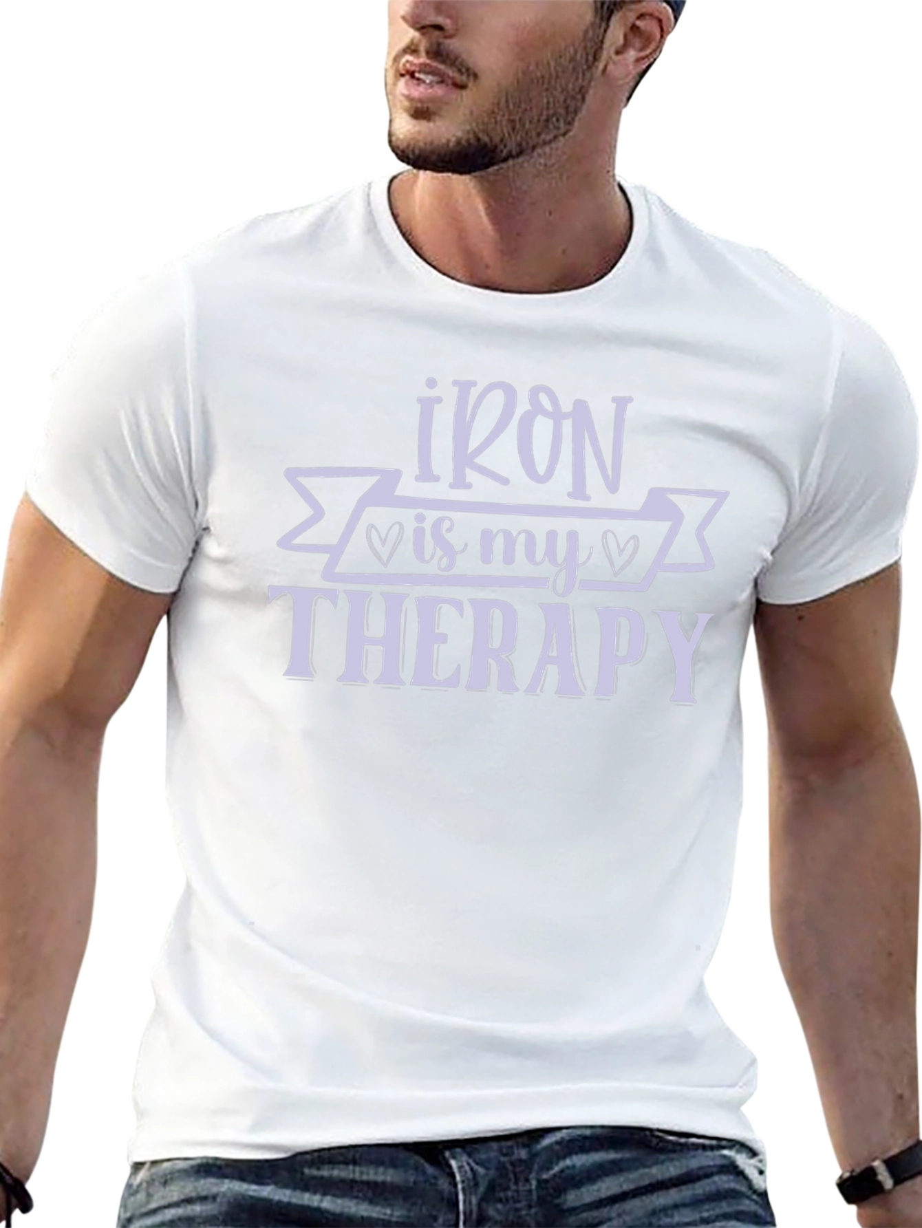 Iron is My Therapy Graphic Tee