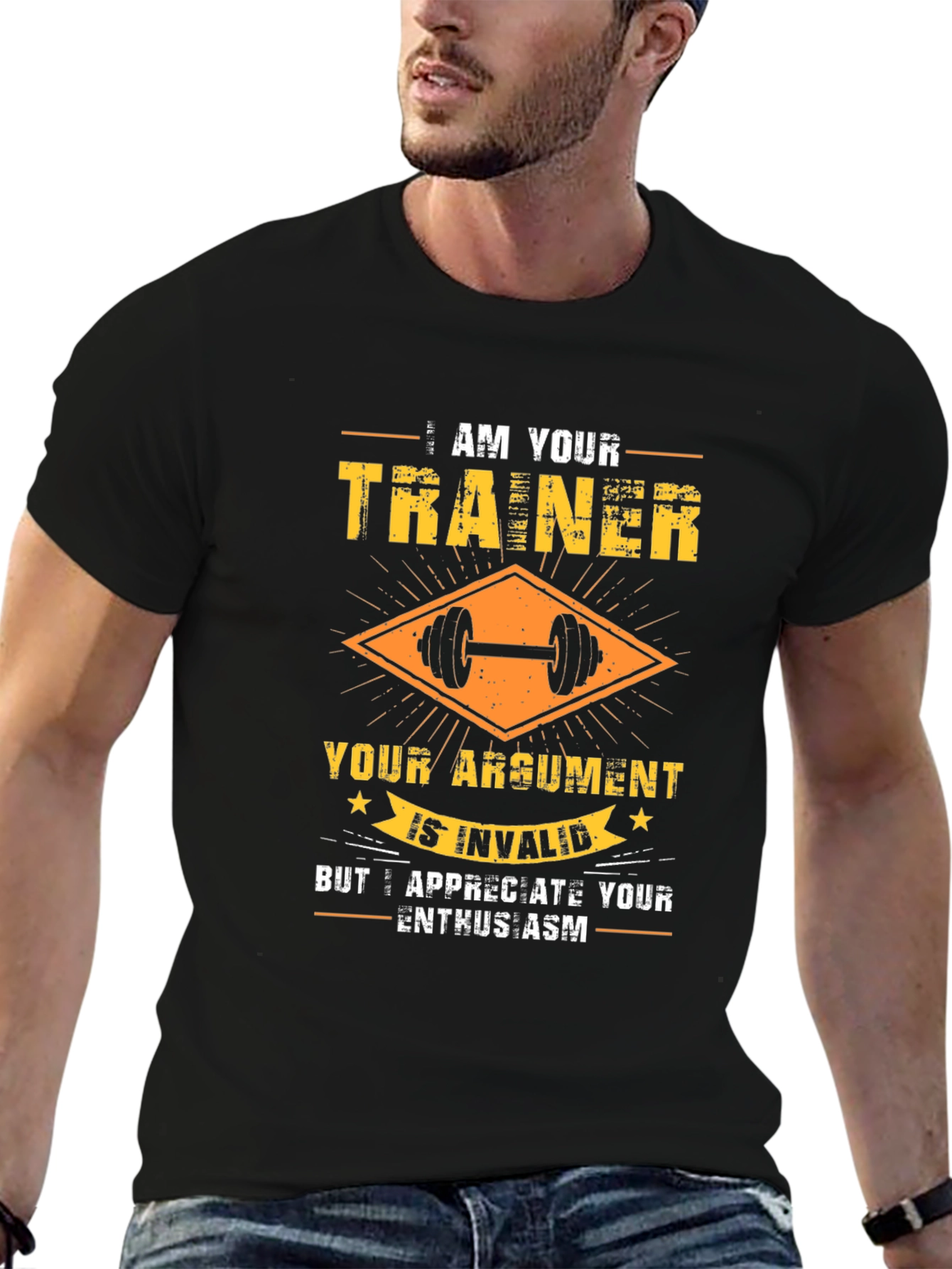 Trainer Argument Invalid Gym T-Shirt