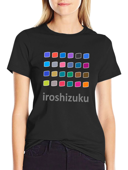 Iroshizuku Ink Color Palette Black T-Shirt