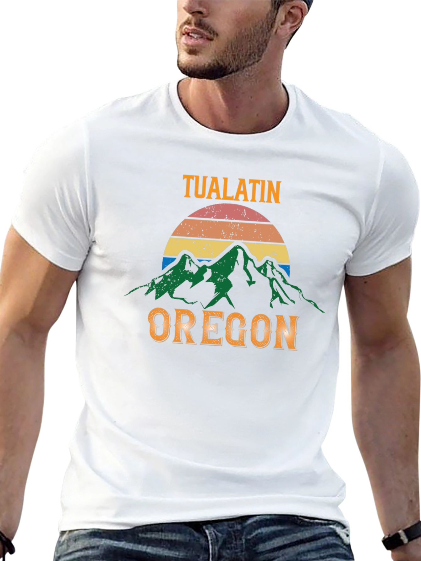 Tualatin Oregon Retro Graphic Tee