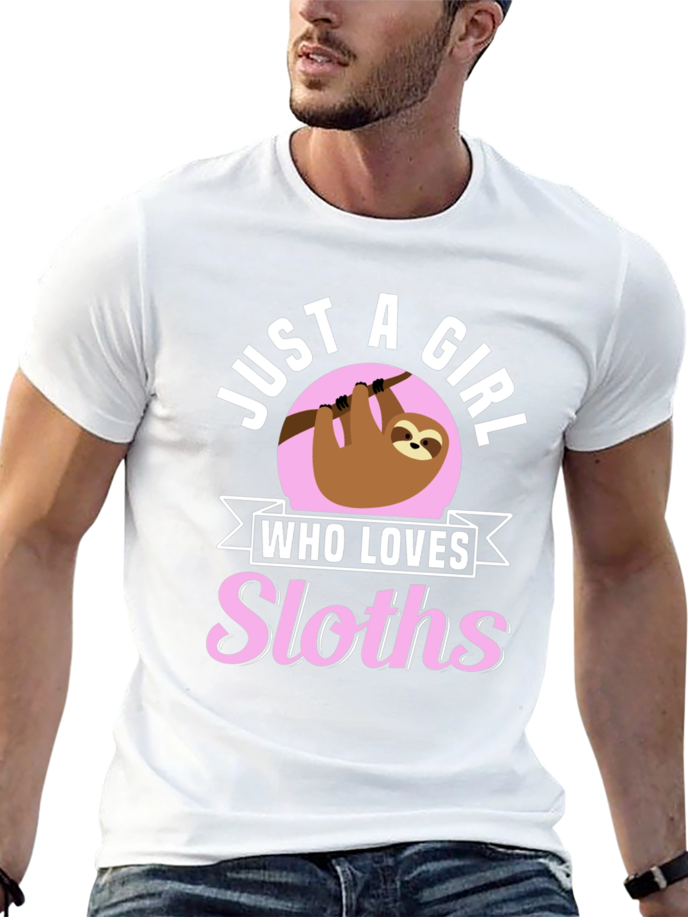 Just a Girl Who Loves Sloths T-Shirt