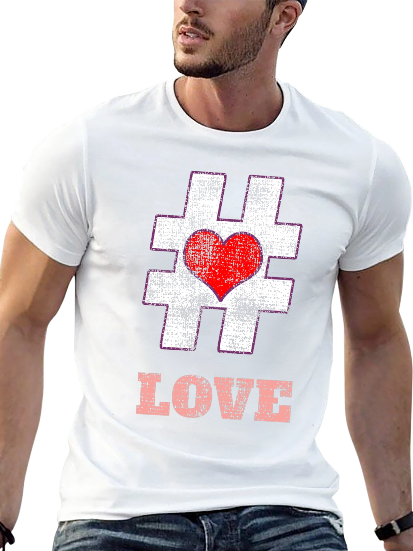 Hashtag Love T-Shirt