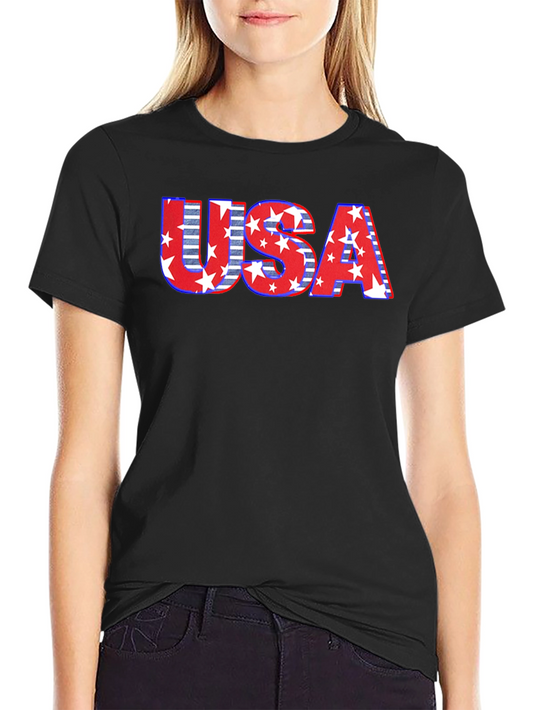 USA Flag Stars & Stripes Graphic T-Shirt