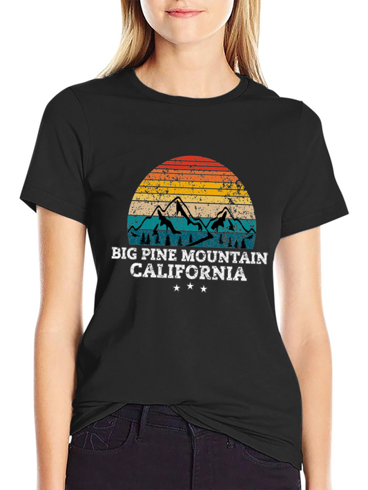 Big Pine Mountain Retro Graphic Tee