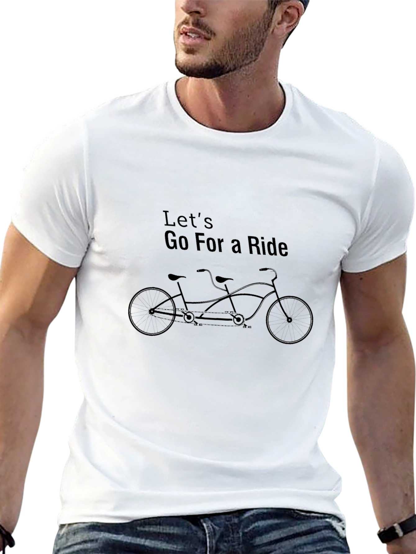 Tandem Bike Ride Graphic Tee