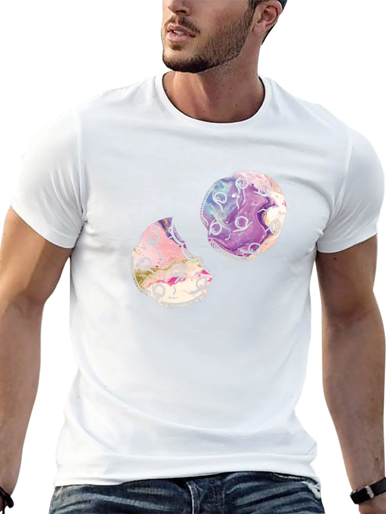 Cookie Bite T-Shirt - Unique Graphic Tee