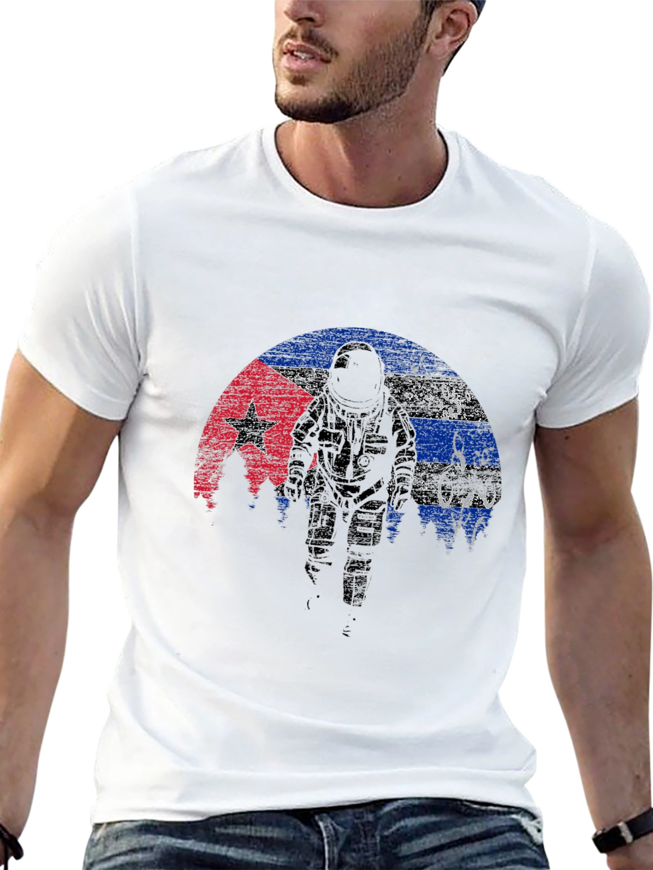 Cuban Astronaut T-Shirt: Space & Culture