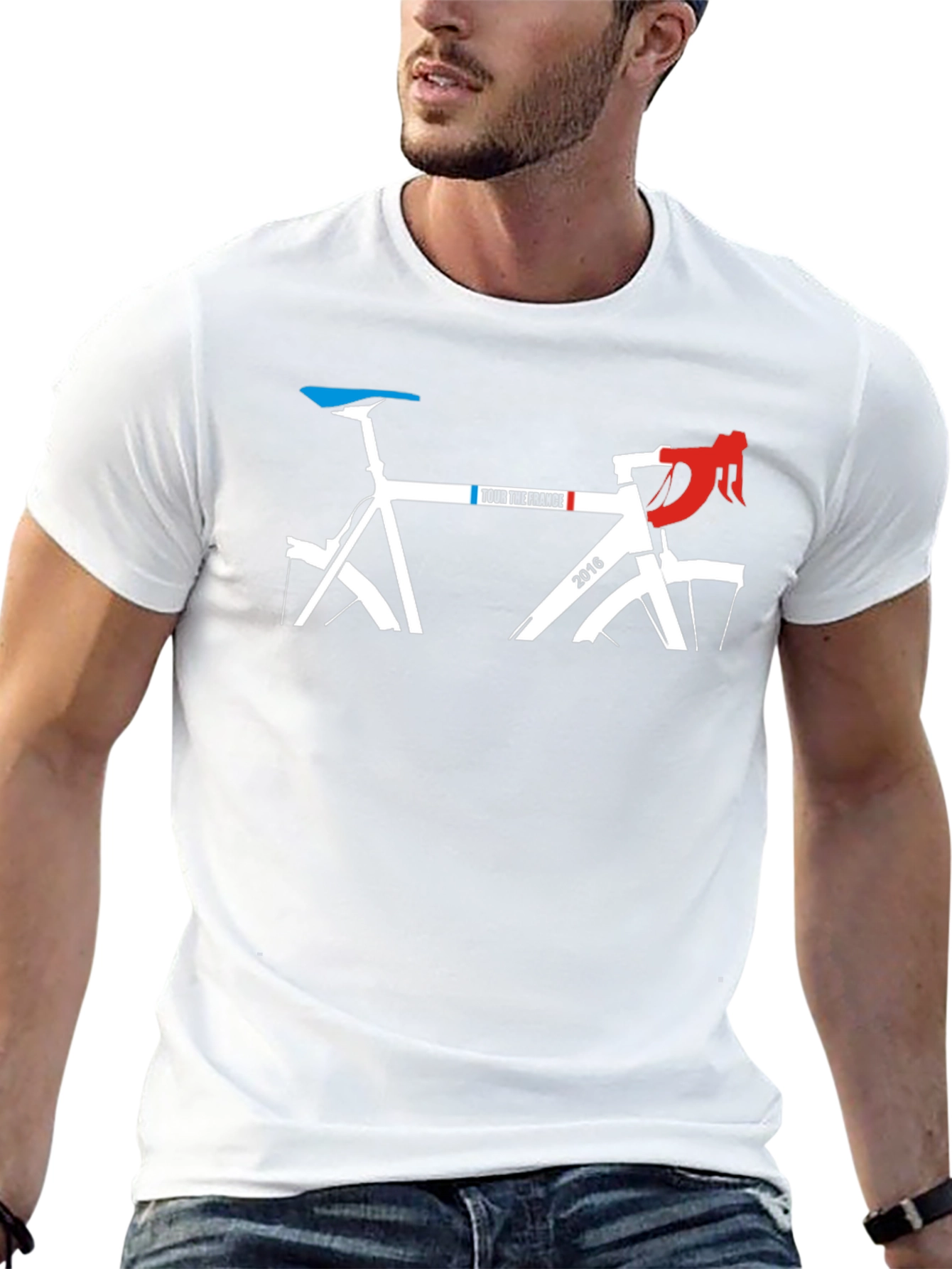 Tour de France Bike T-Shirt - Cycling Fan Apparel