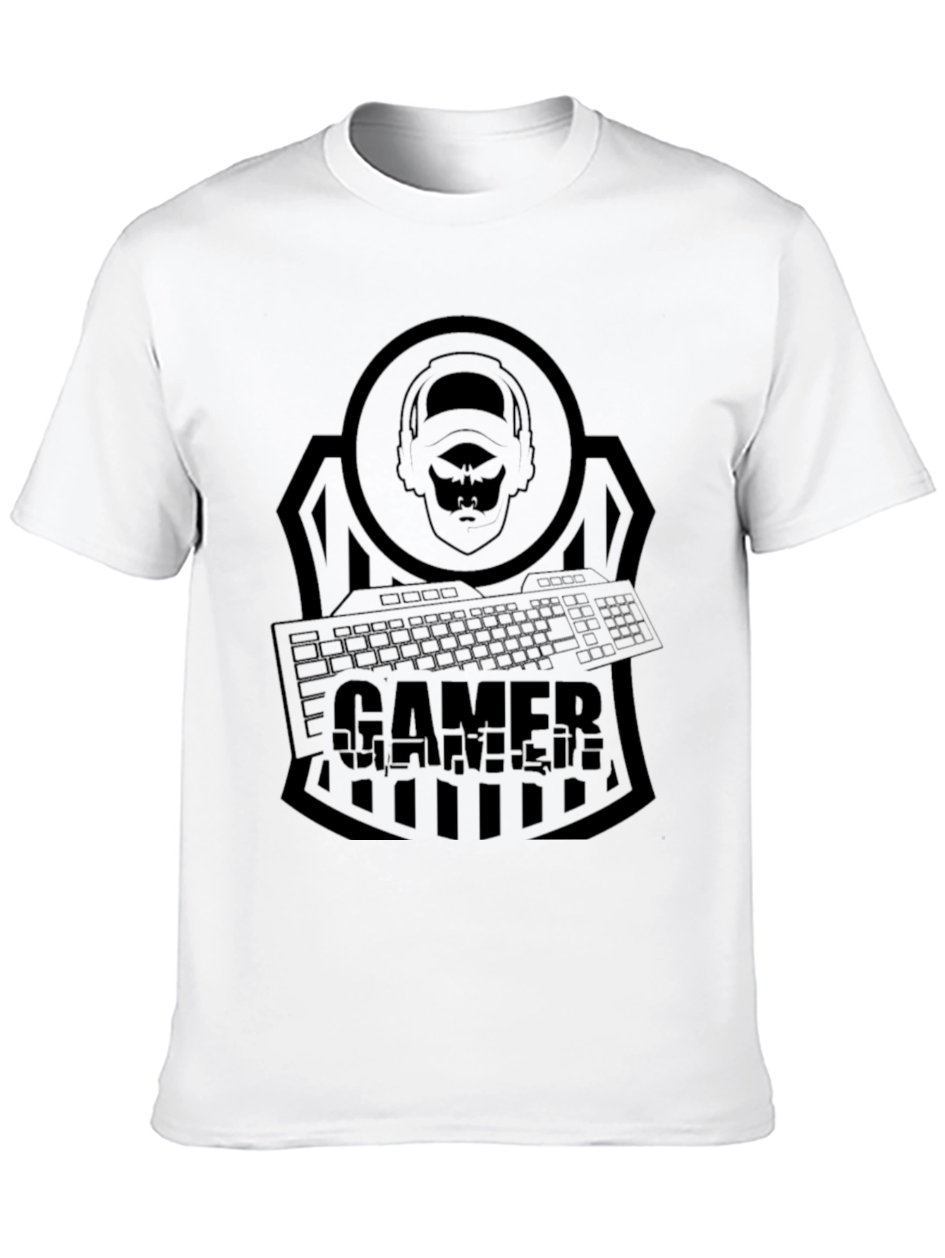 Gamer T-Shirt - Black Graphic Tee