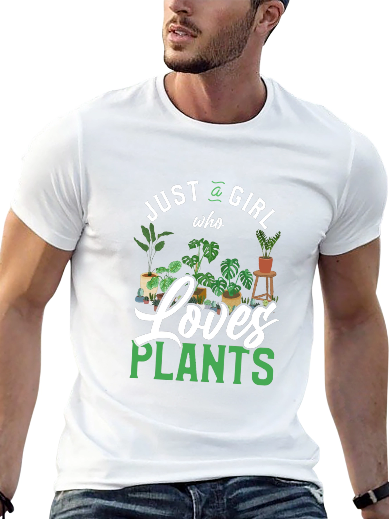 Just a Girl Who Loves Plants T-Shirt