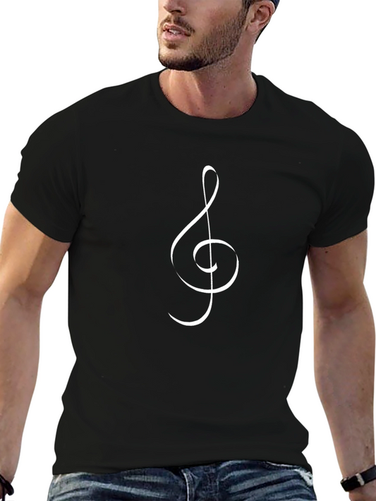 Treble Clef T-Shirt - Music Lover Tee