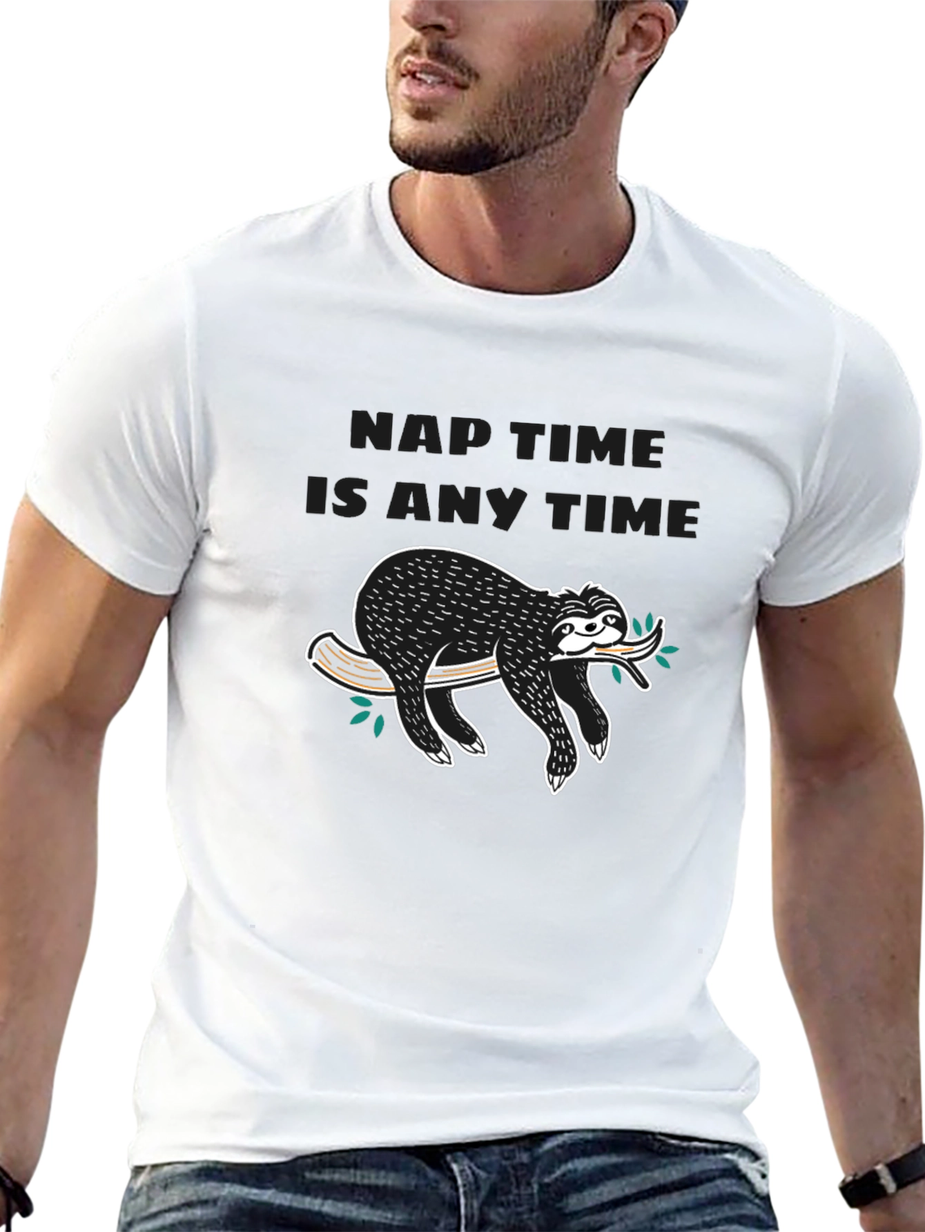 Nap Time Sloth T-Shirt