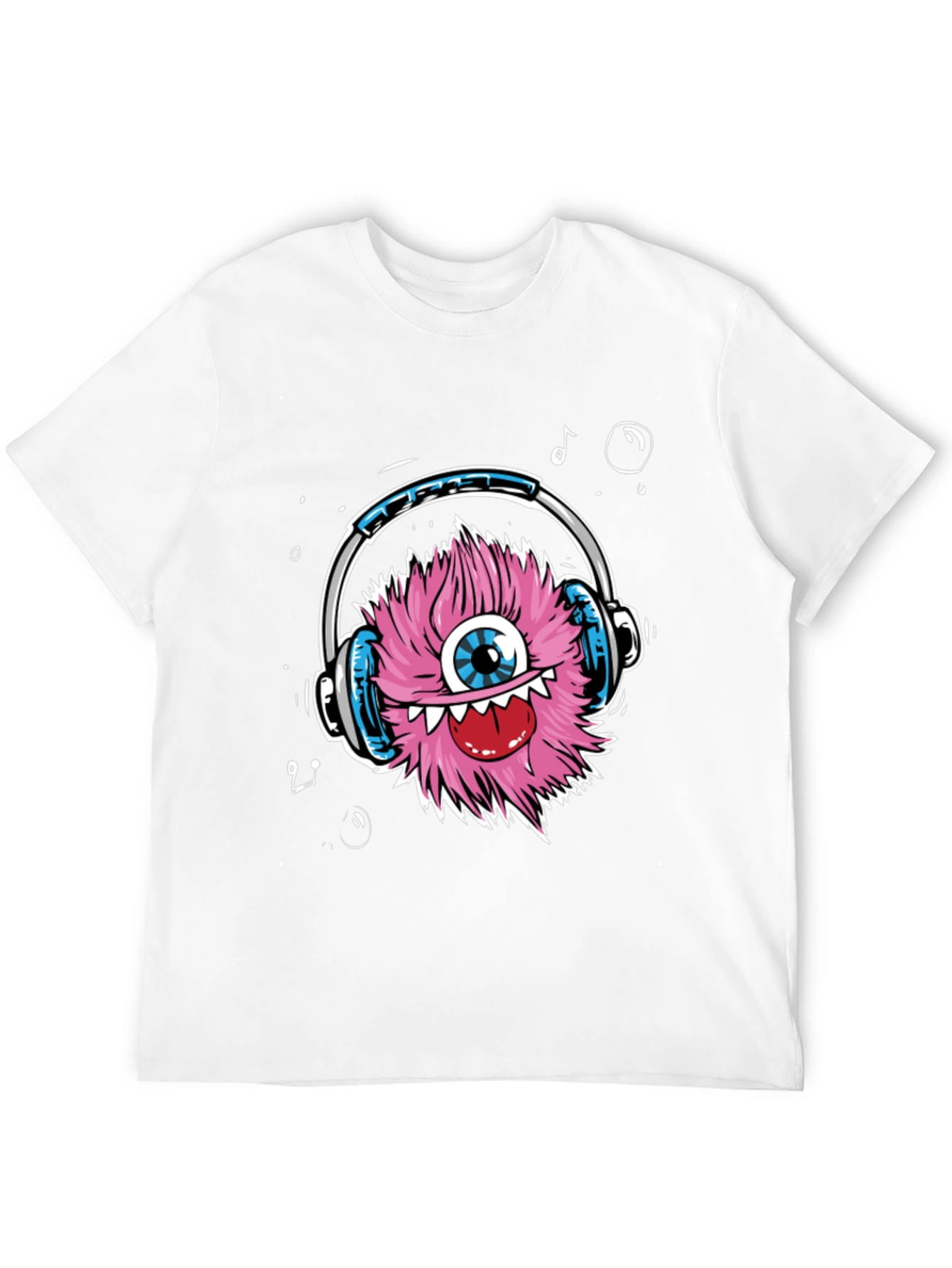 Monster DJ Graphic Tee - Cool Black T-Shirt
