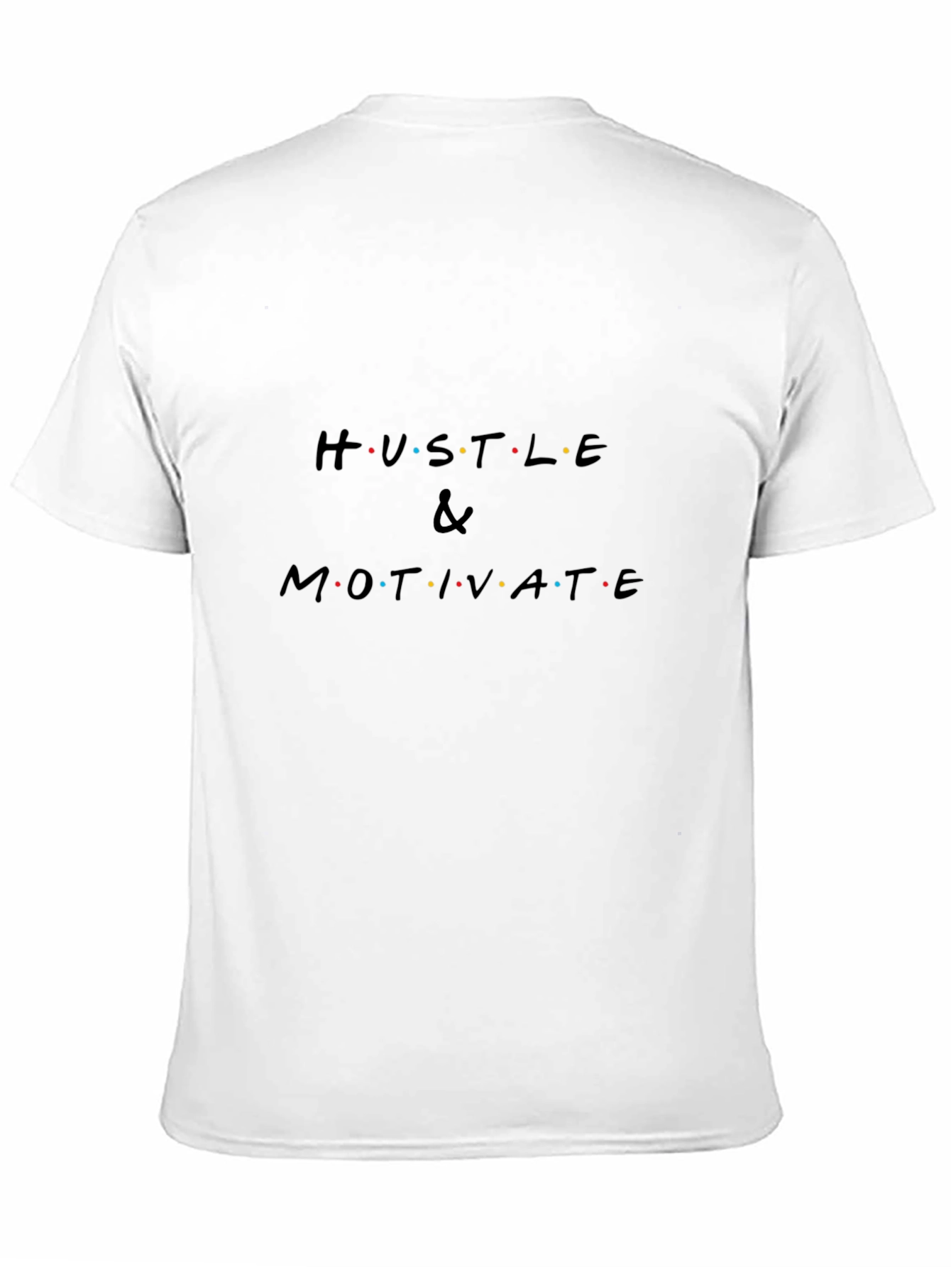Hustle & Motivate Black Graphic T-Shirt