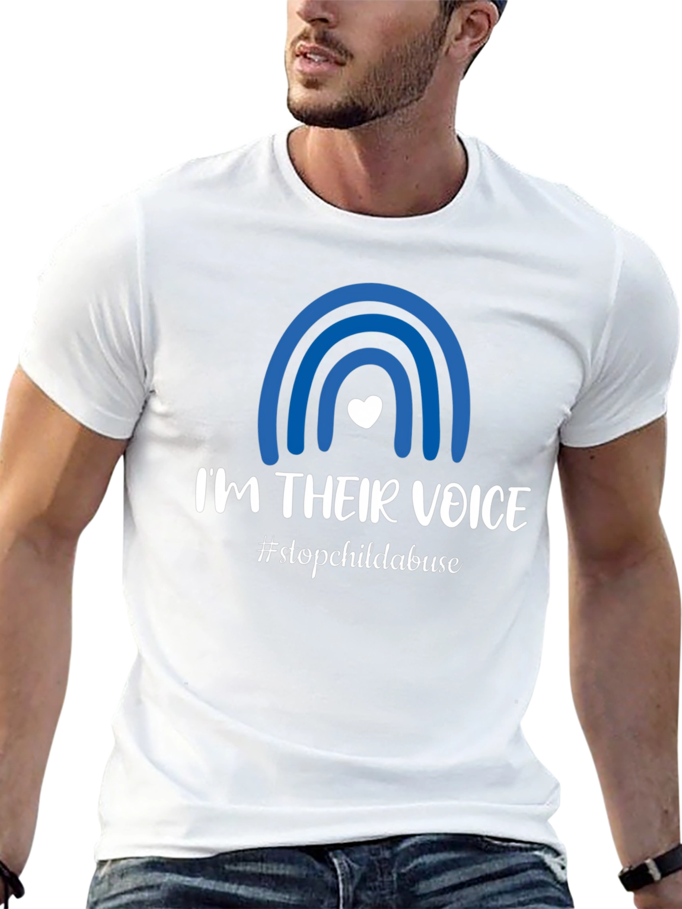 Im Their Voice Stop Child Abuse T-Shirt