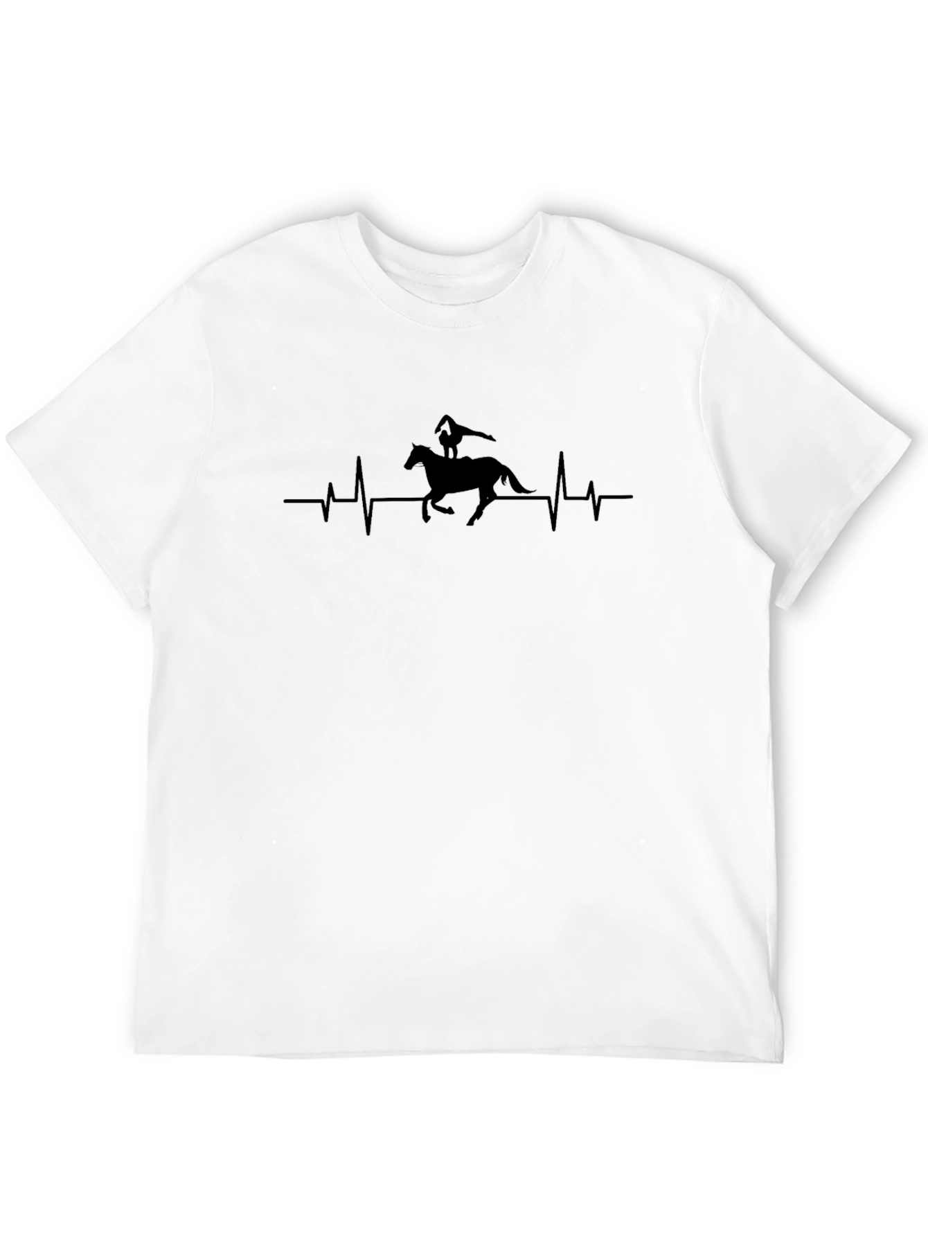 Horse Riding Heartbeat T-Shirt