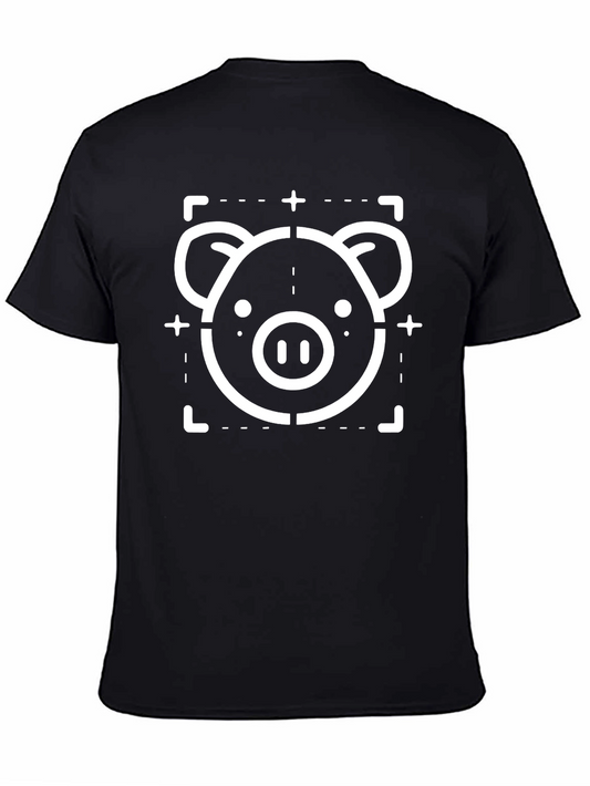Pig Target T-Shirt - Funny Animal Tee