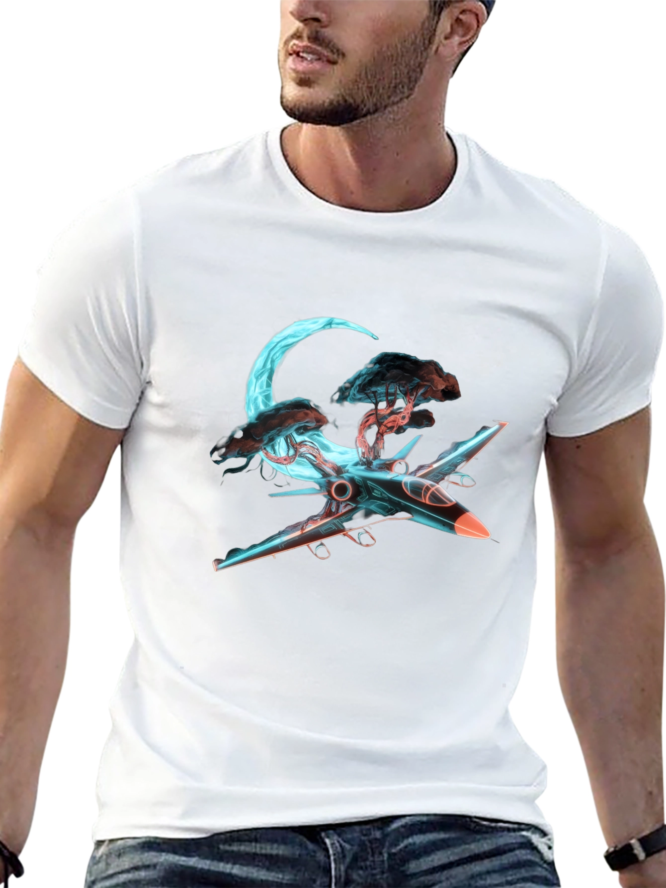 Neon Jet Black T-Shirt
