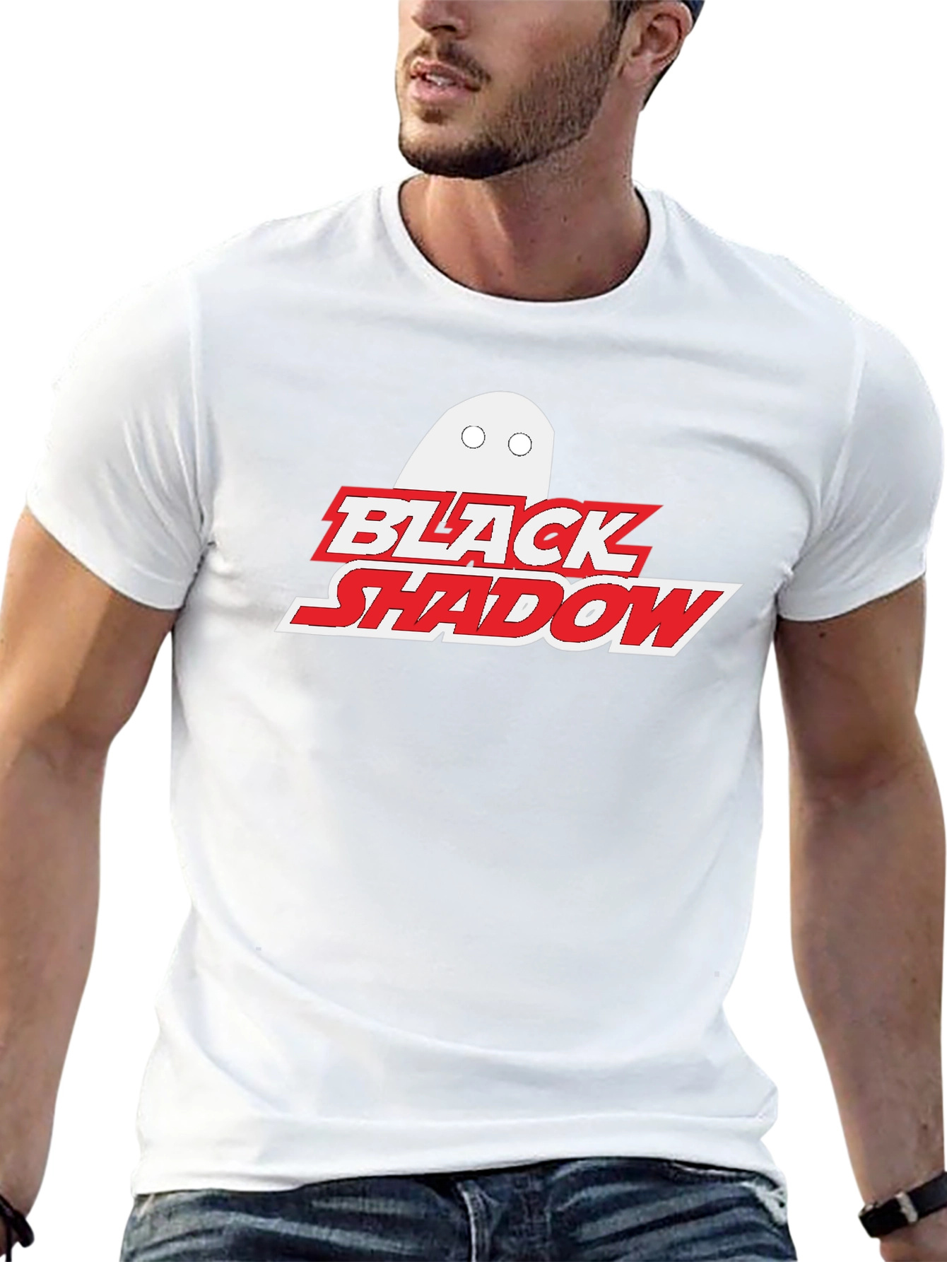 Black Shadow Graphic Tee