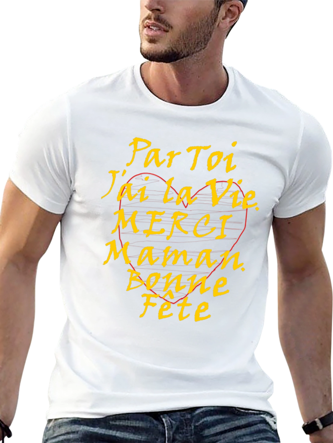 Par Toi Jai la Vie Merci Maman T-Shirt