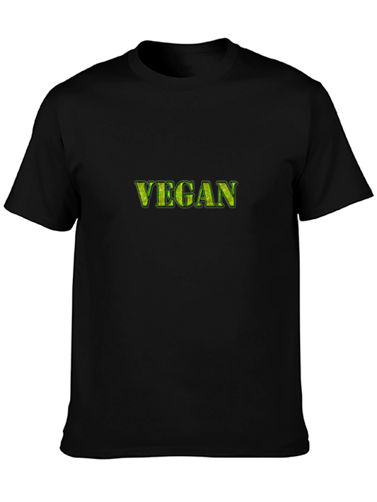 Vegan T-Shirt - Stylish & Comfortable Black Tee