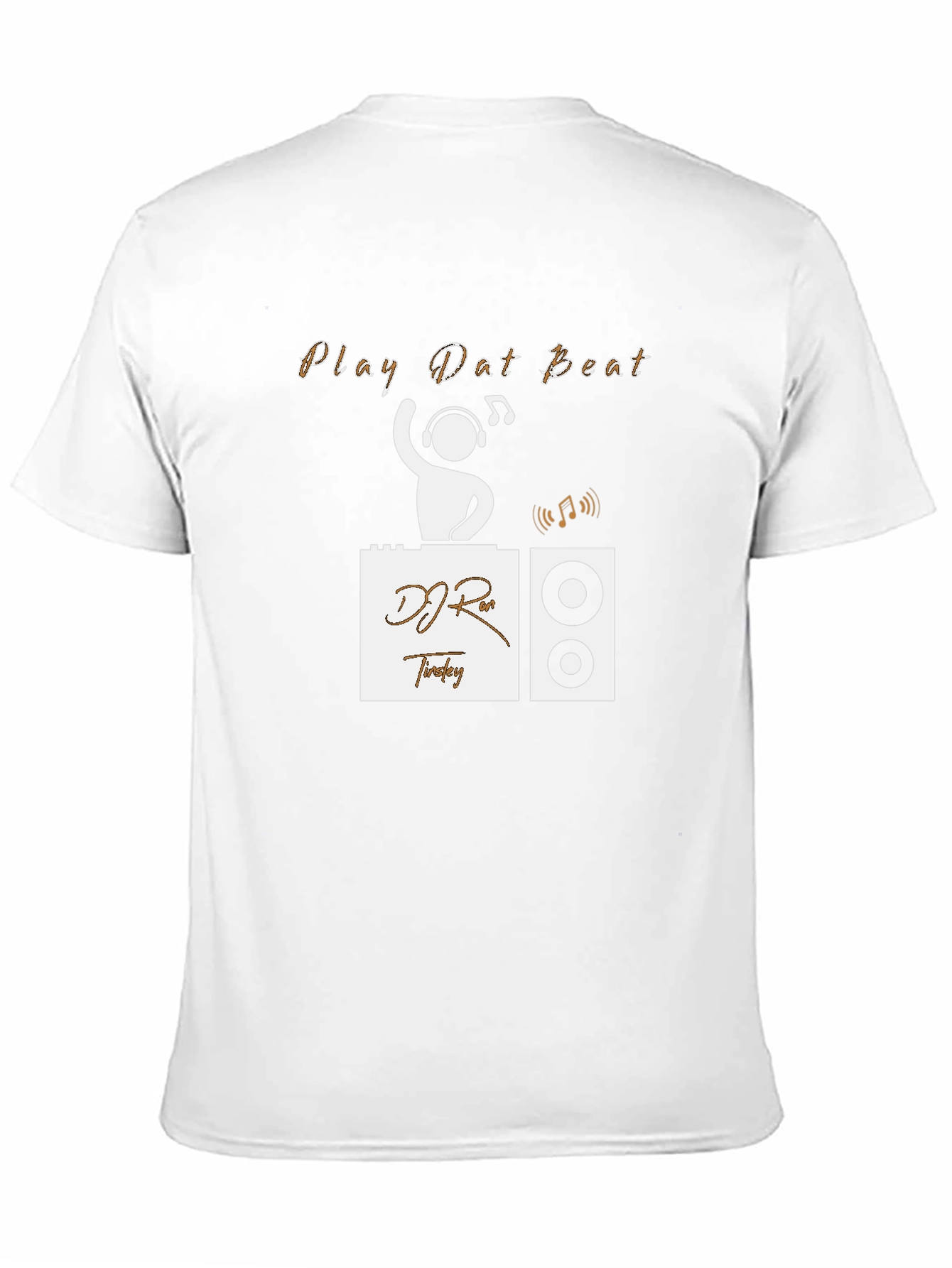 Play Dat Beat DJ Graphic T-Shirt