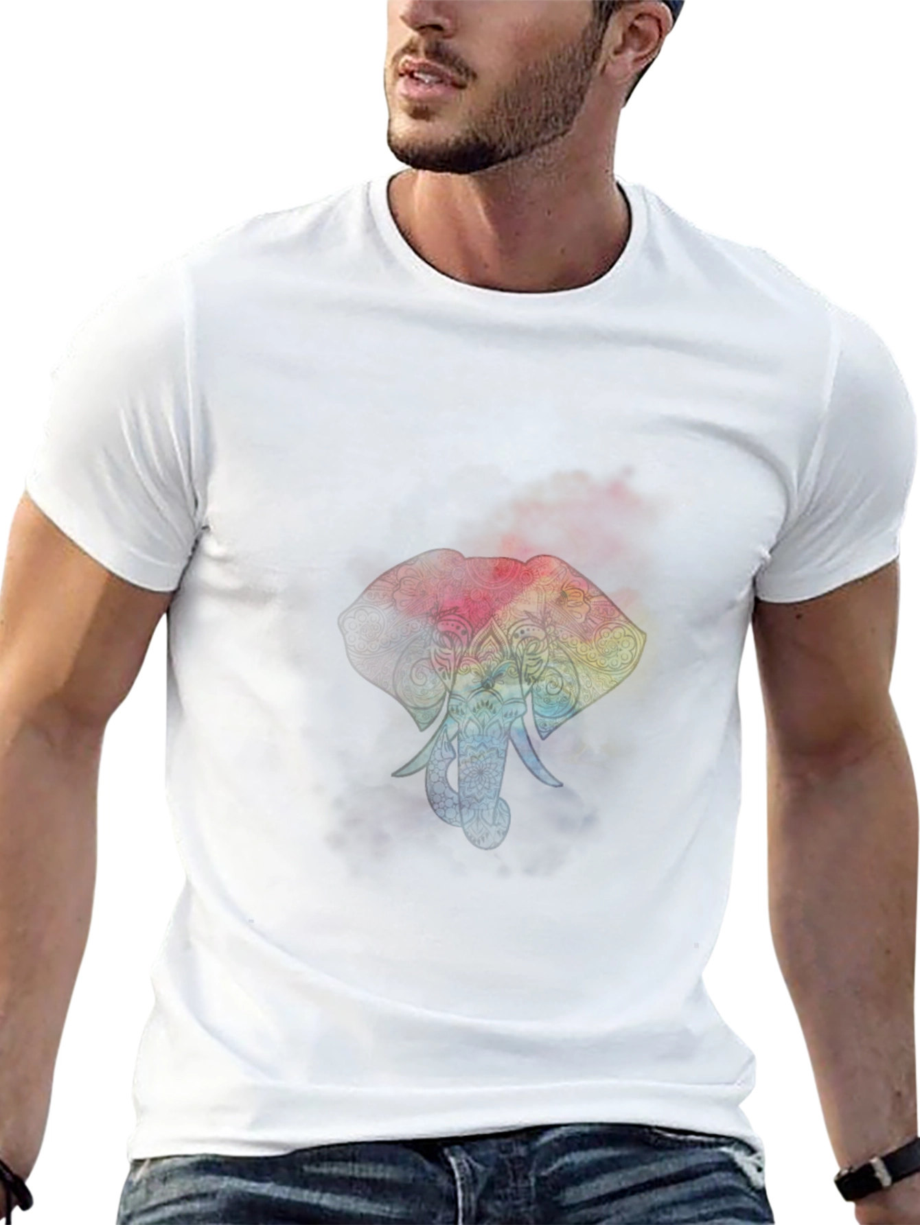 Elephant Mandala T-Shirt - Unique Design