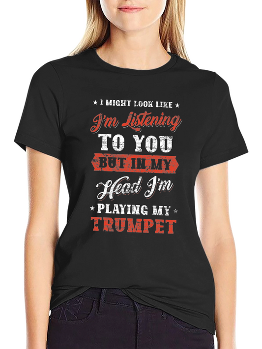Trumpet Player T-Shirt - Funny Music Tee