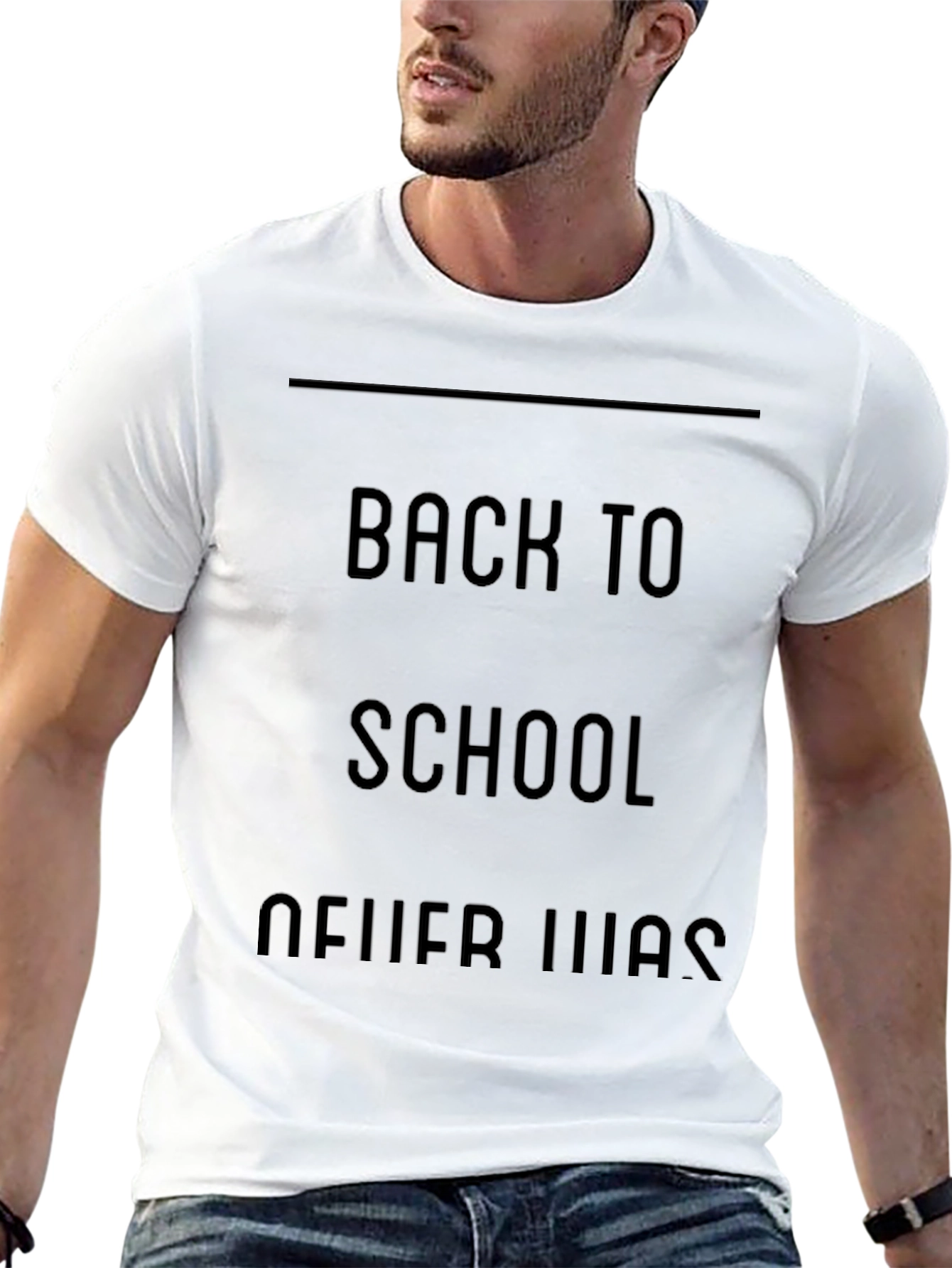 Back to School Never Was Black T-Shirt