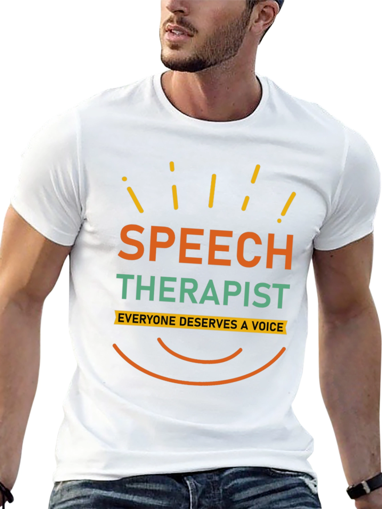 Speech Therapist T-Shirt - Everyone Deserves a Voice