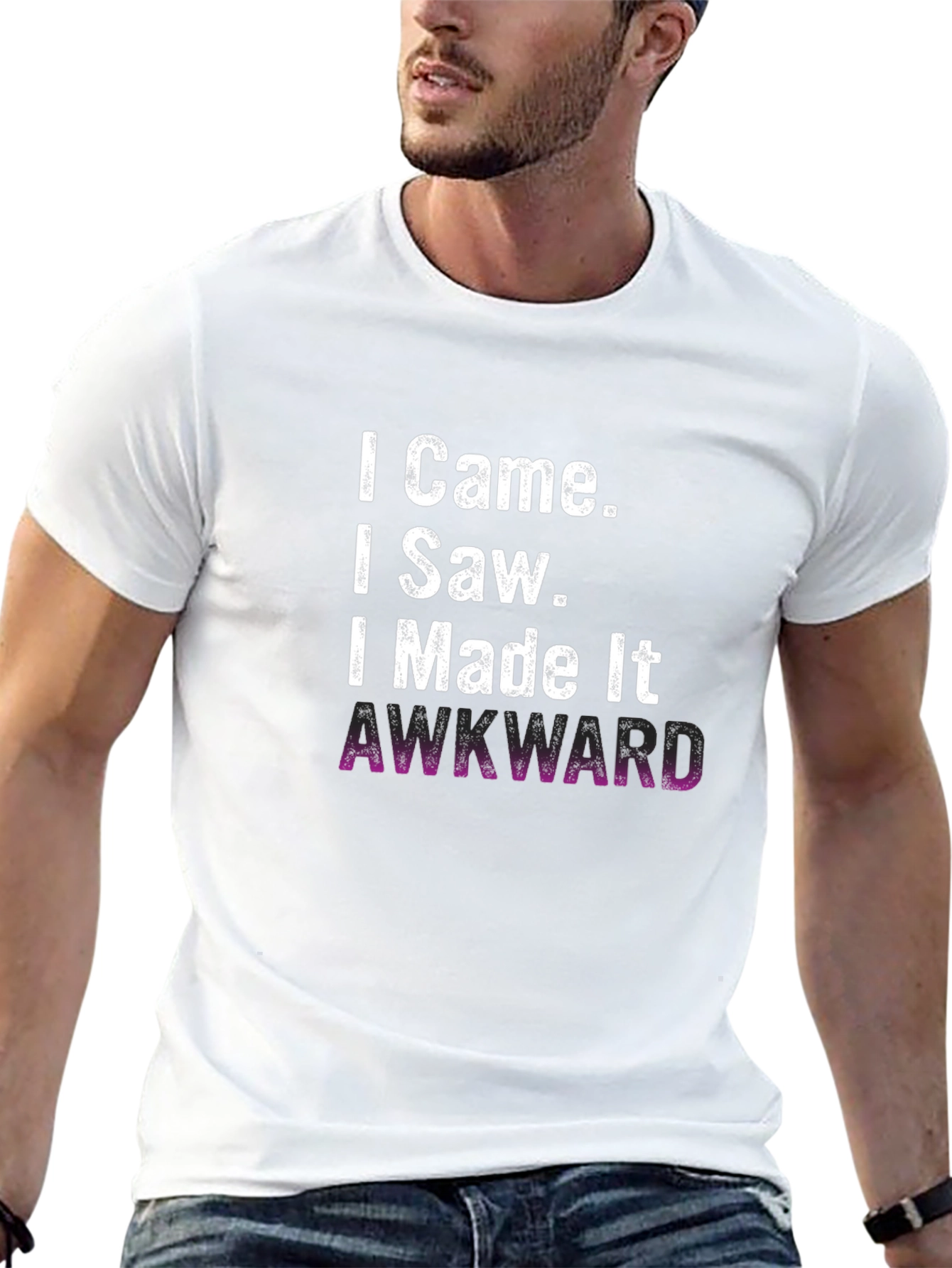 Awkward Humor Graphic Tee - Funny Sarcastic T-Shirt